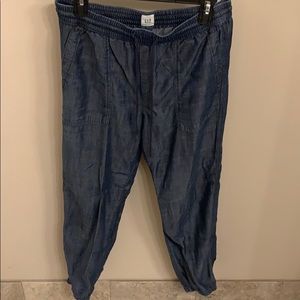 Gap jean joggers